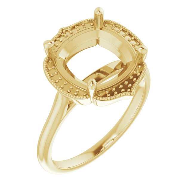 Accented Vintage-Inspired Ring