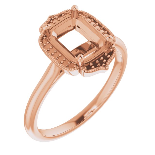 Accented Vintage-Inspired Ring
