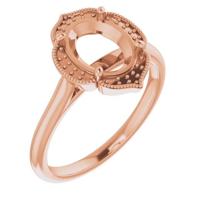 Accented Vintage-Inspired Ring