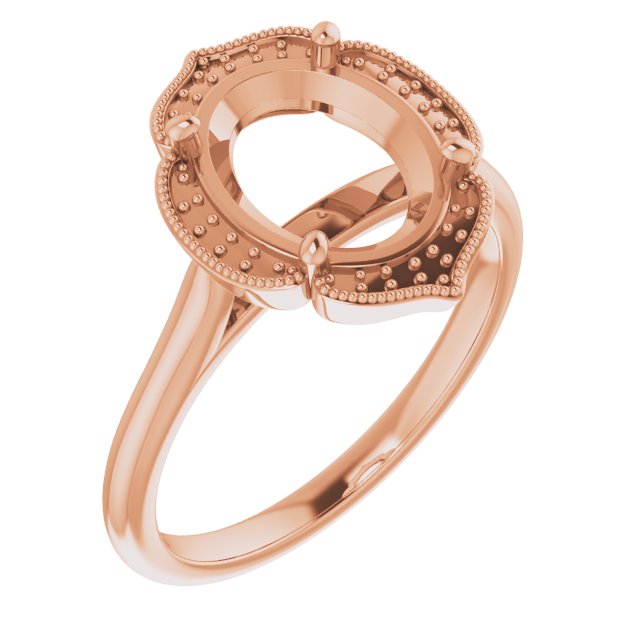 Accented Vintage-Inspired Ring