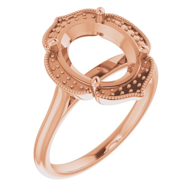 Accented Vintage-Inspired Ring