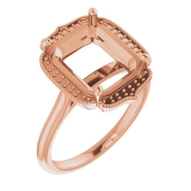 Accented Vintage-Inspired Ring