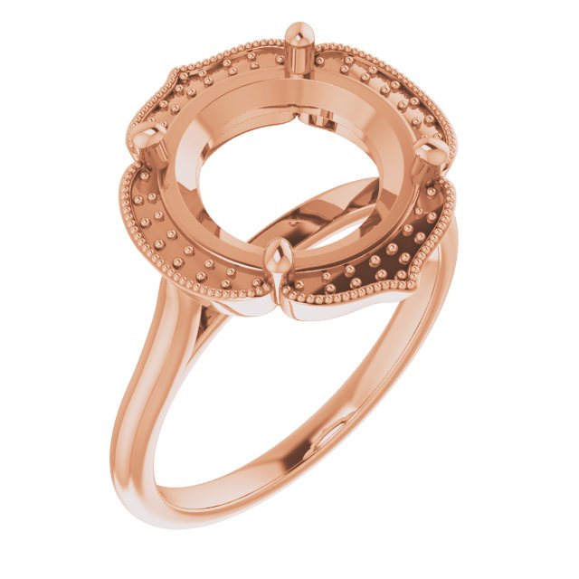 Accented Vintage-Inspired Ring