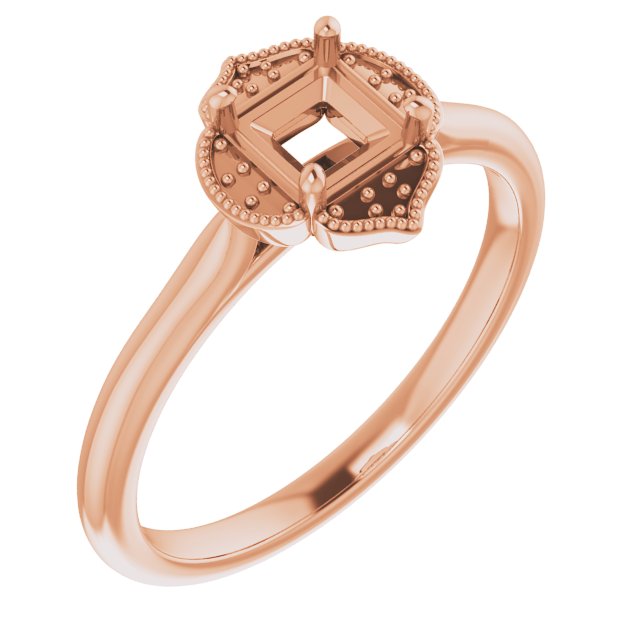 Accented Vintage-Inspired Ring
