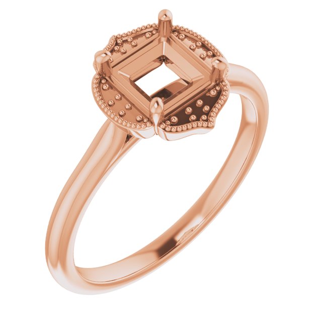 Accented Vintage-Inspired Ring
