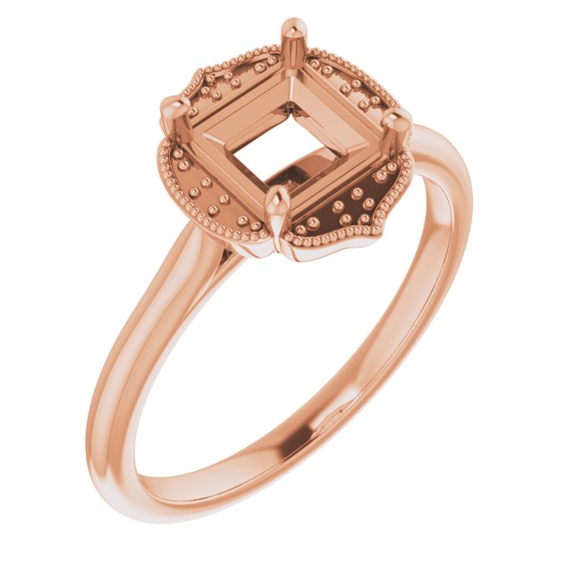 Accented Vintage-Inspired Ring