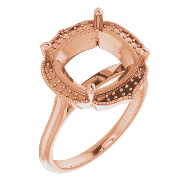 Accented Vintage-Inspired Ring