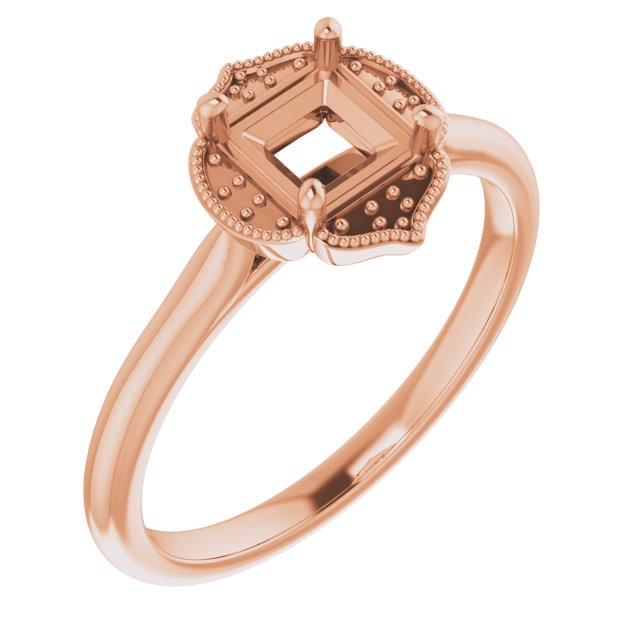 Accented Vintage-Inspired Ring