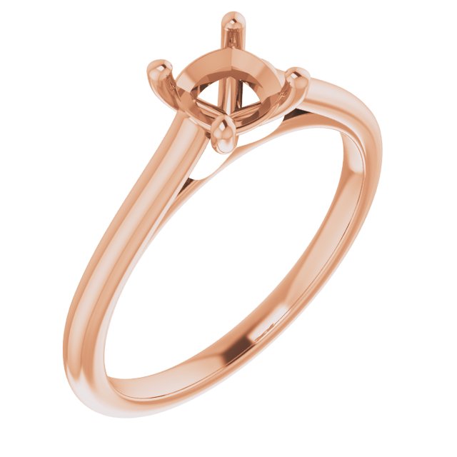 Accented Infinity-Inspired Engagement Ring