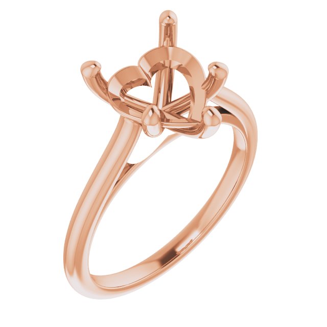 Accented Infinity-Inspired Engagement Ring