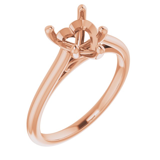 Accented Infinity-Inspired Engagement Ring