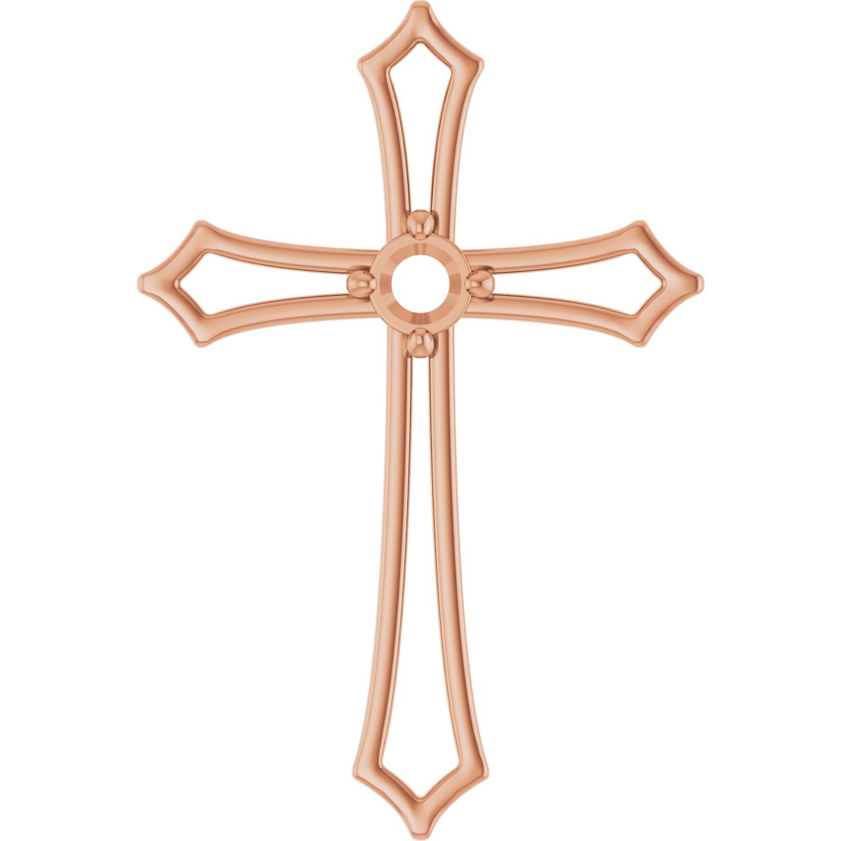 Accented Cross Pendant