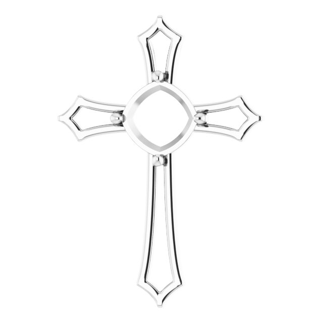 Accented Cross Pendant