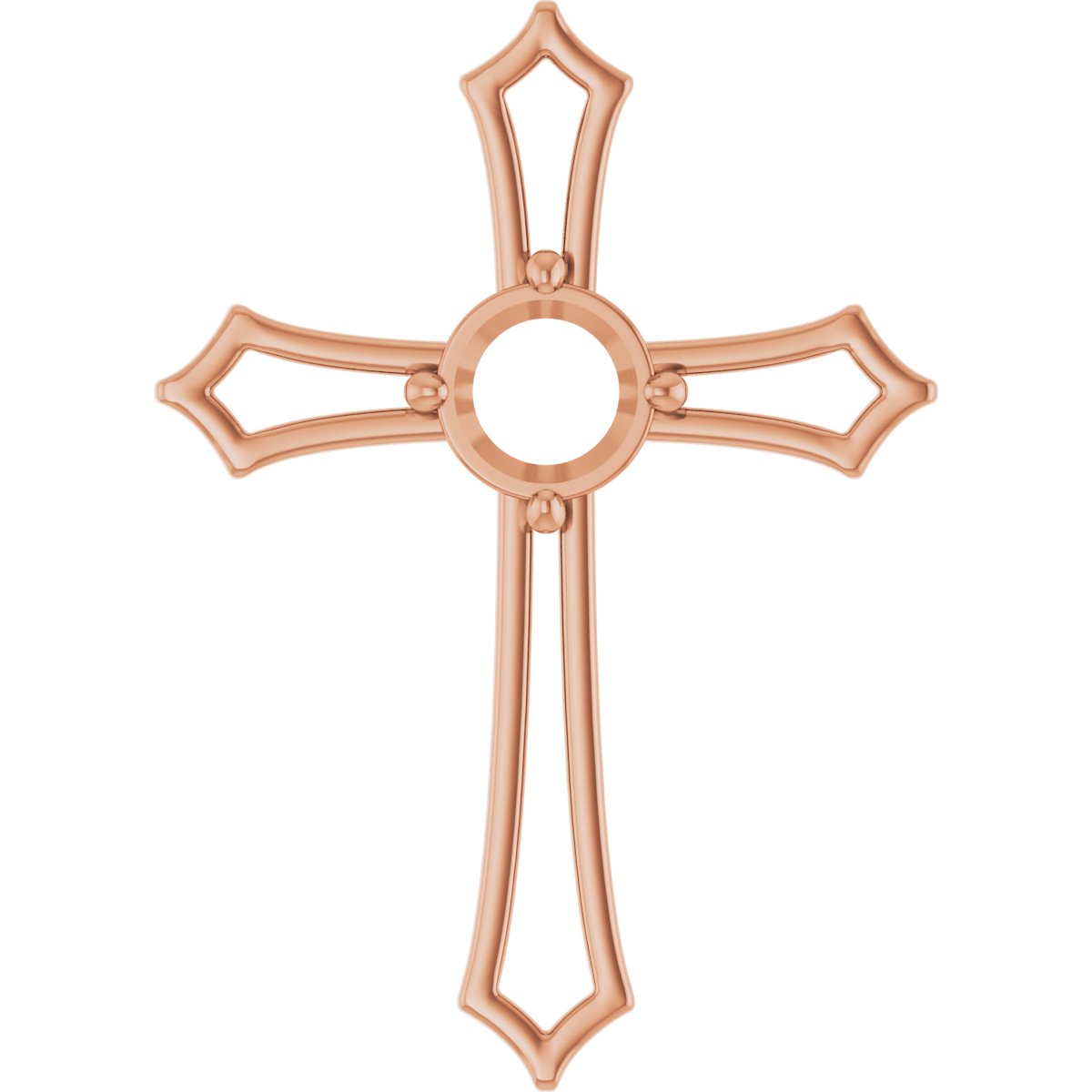 Accented Cross Pendant