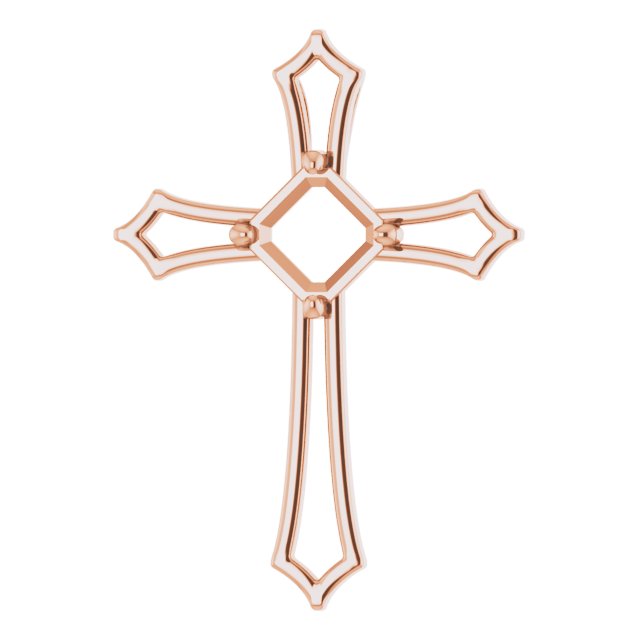 Accented Cross Pendant