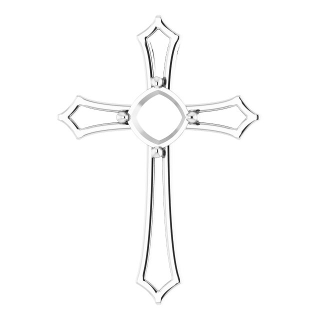 Accented Cross Pendant