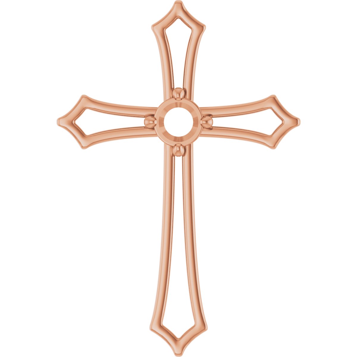Accented Cross Pendant