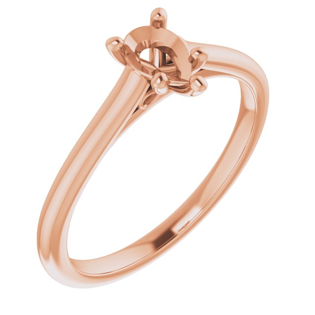 Accented Infinity-Inspired Engagement Ring