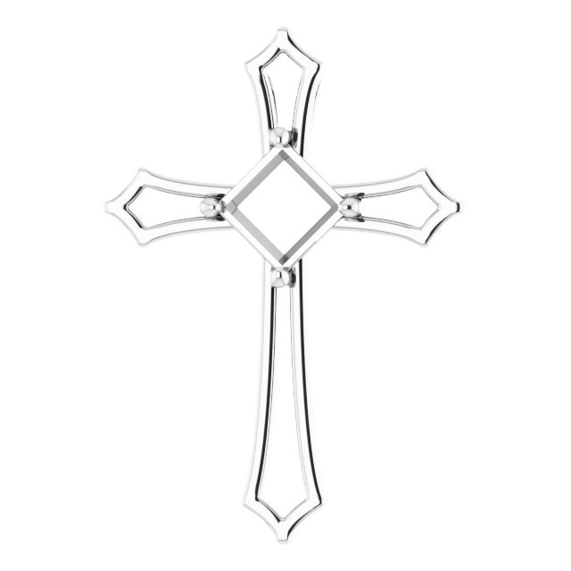 Accented Cross Pendant