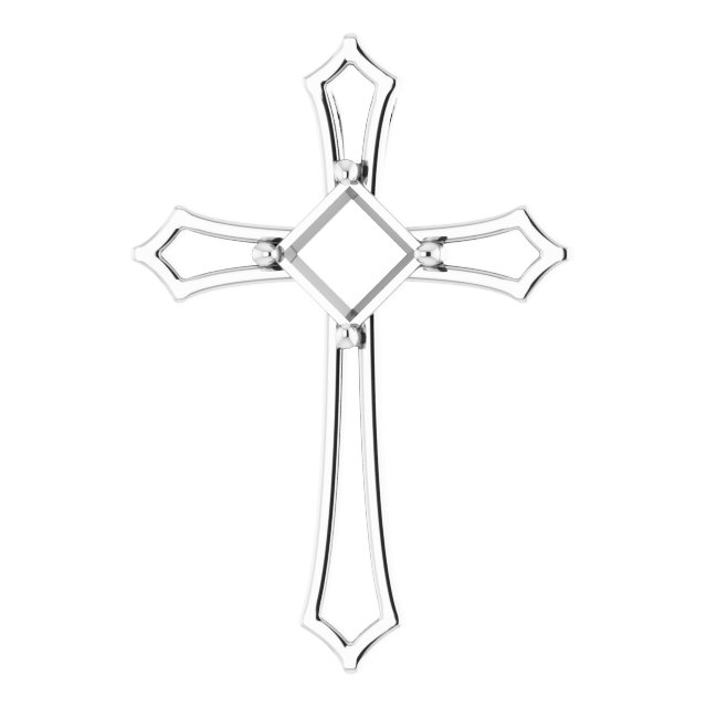 Accented Cross Pendant