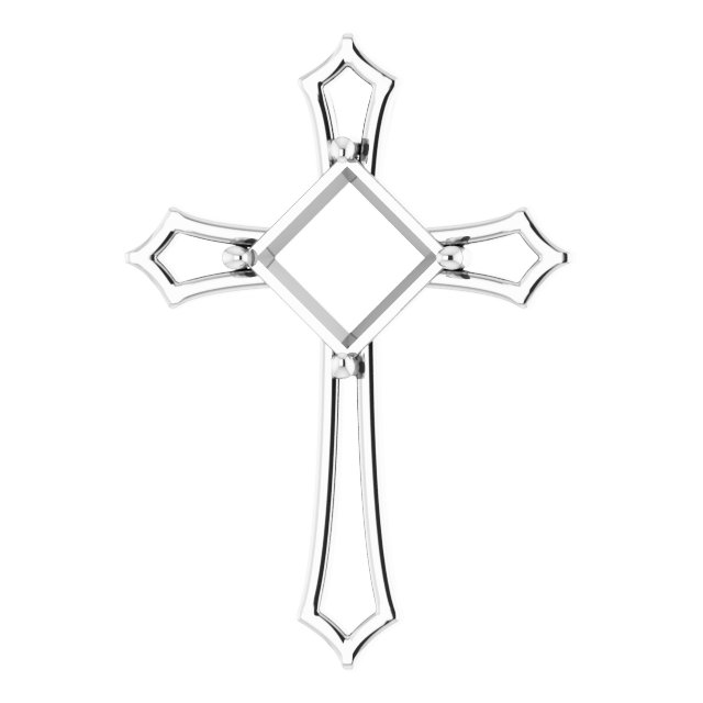 Accented Cross Pendant