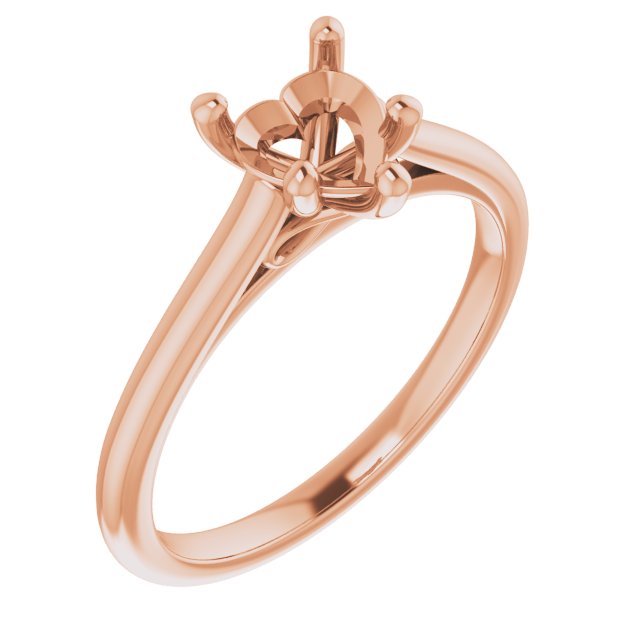 Accented Infinity-Inspired Engagement Ring