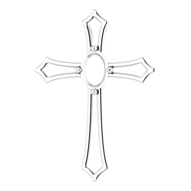 Accented Cross Pendant