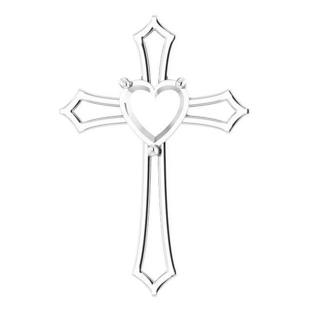 Accented Cross Pendant