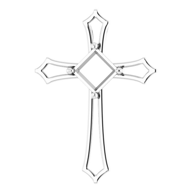 Accented Cross Pendant