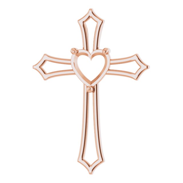 Accented Cross Pendant