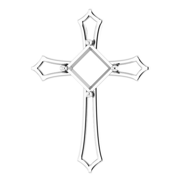 Accented Cross Pendant