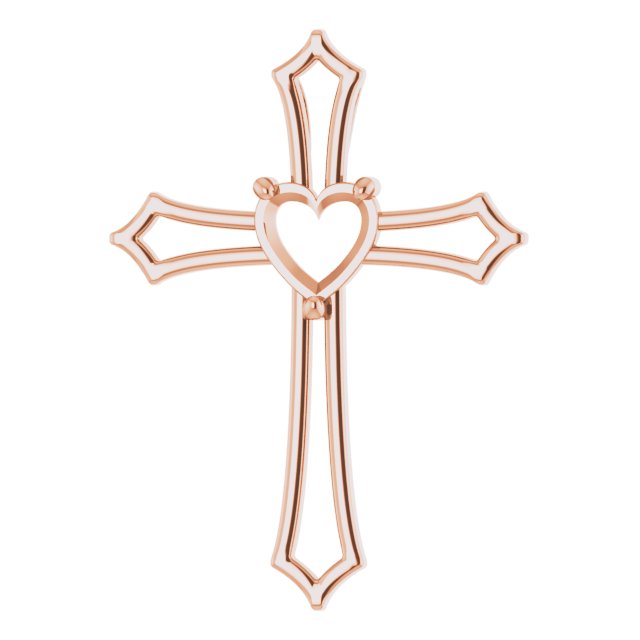 Accented Cross Pendant
