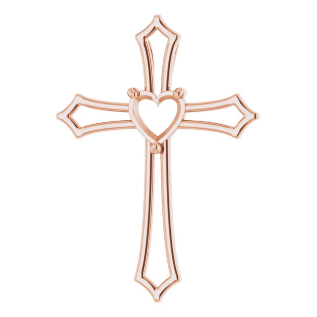 Accented Cross Pendant