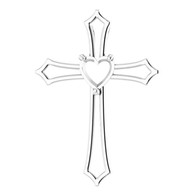 Accented Cross Pendant