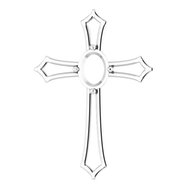 Accented Cross Pendant