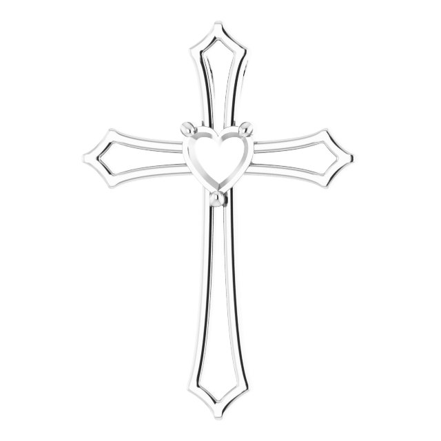 Accented Cross Pendant