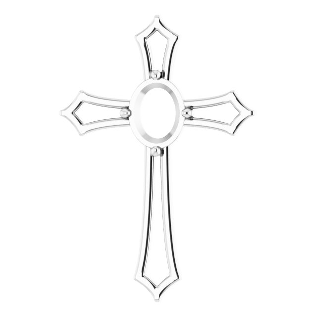 Accented Cross Pendant