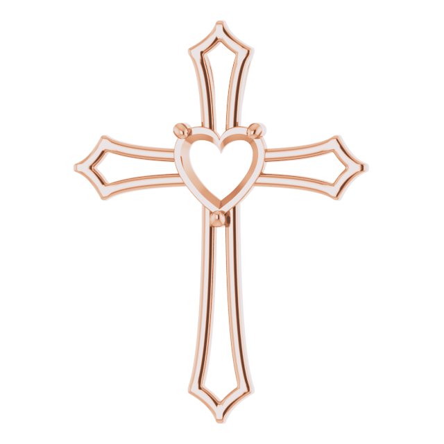 Accented Cross Pendant