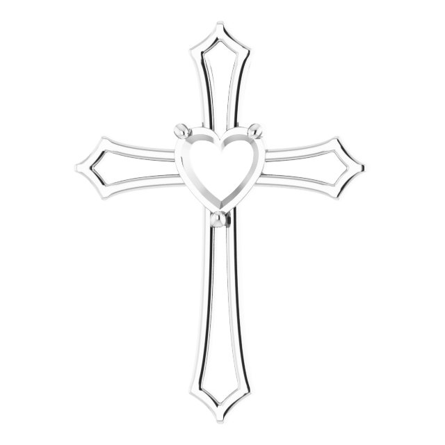 Accented Cross Pendant