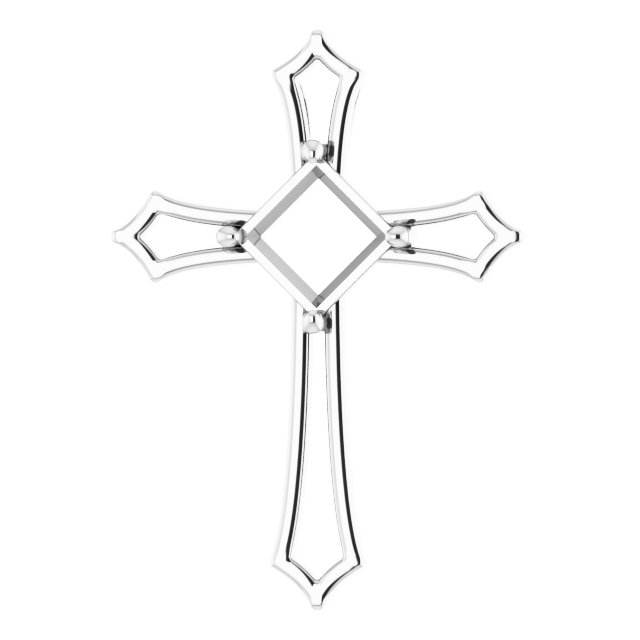 Accented Cross Pendant