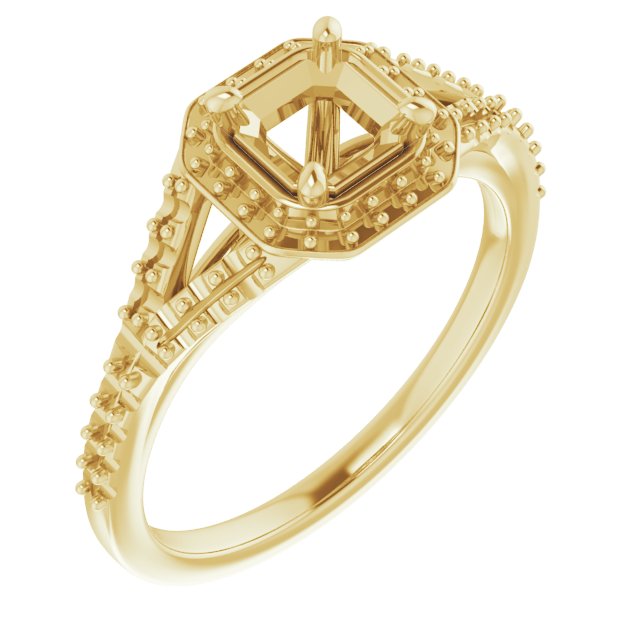 Halo-Style Engagement Ring