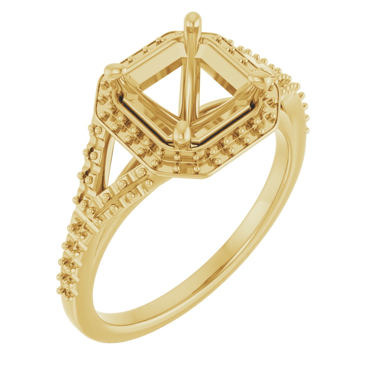 Halo-Style Engagement Ring