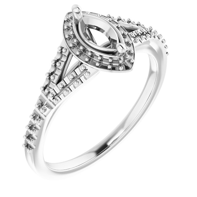Halo-Style Engagement Ring