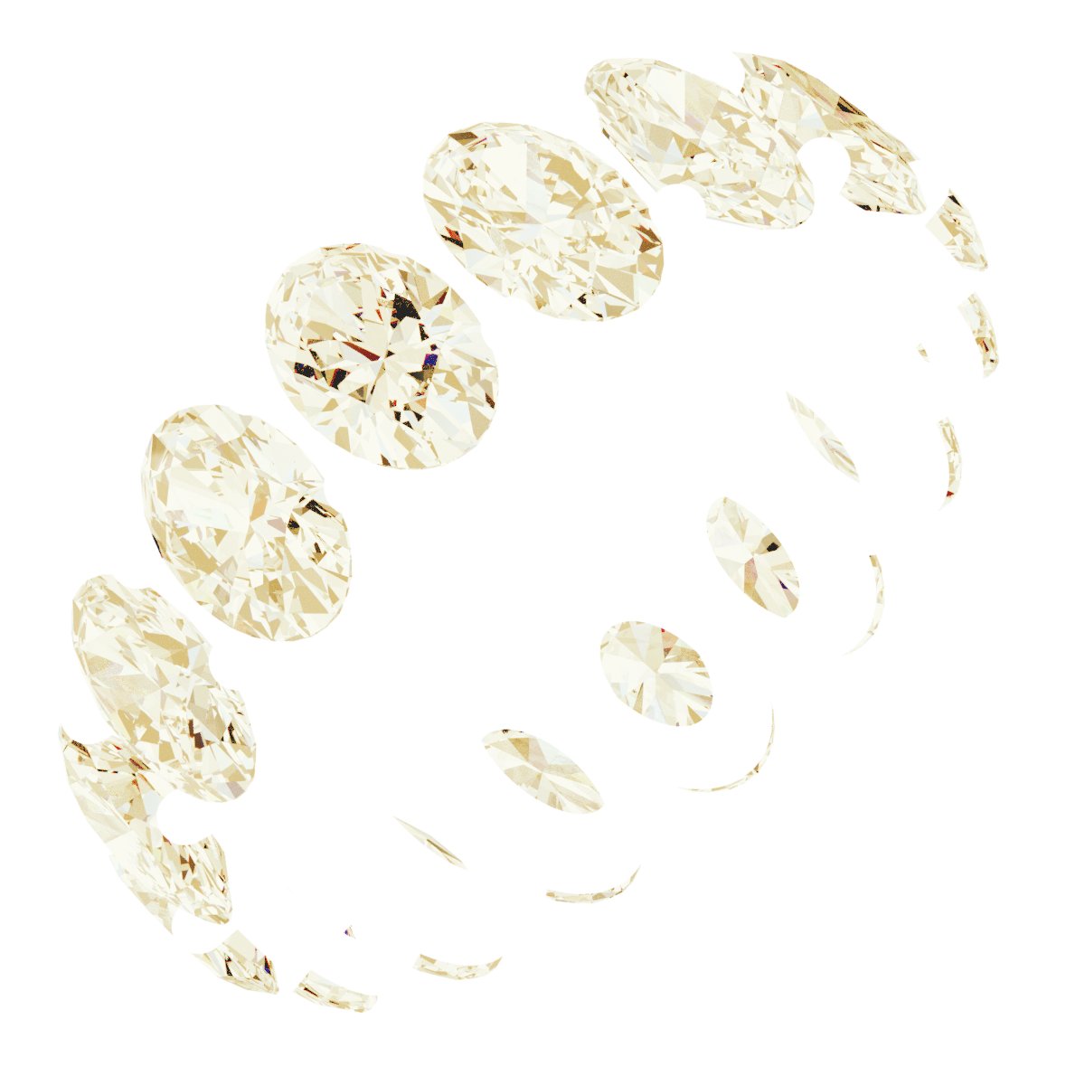 Shared-Prong Eternity Band