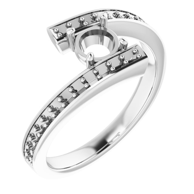 Accented Bypass Ring