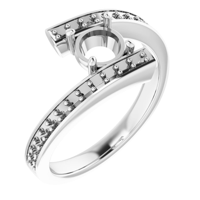 Accented Bypass Ring