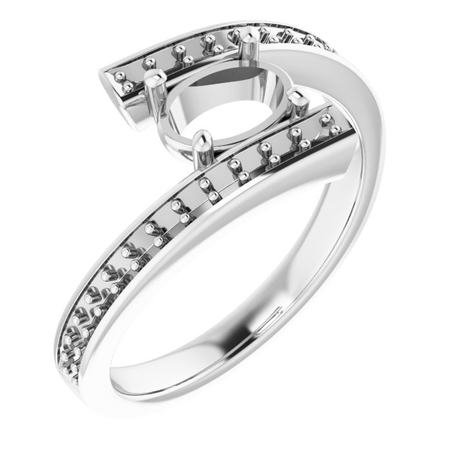 Accented Bypass Ring