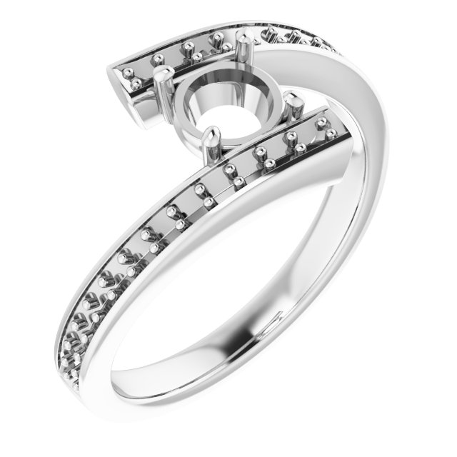 Accented Bypass Ring
