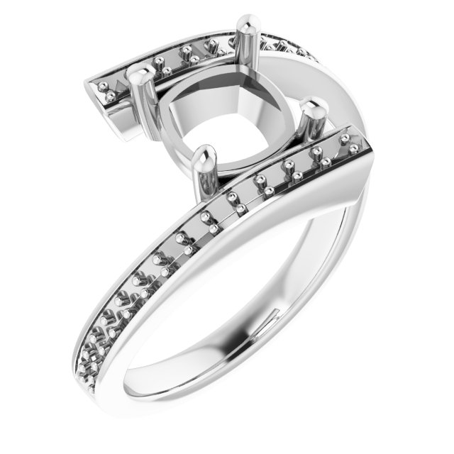 Accented Bypass Ring