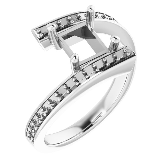 Accented Bypass Ring